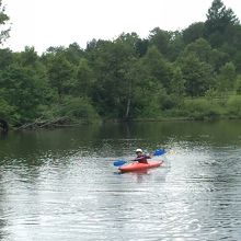 カヤック教室にて