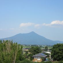 展望台からは筑波山が良く見えました