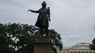 プーシキンがいる