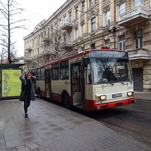 STOTIS（駅）行きのバス