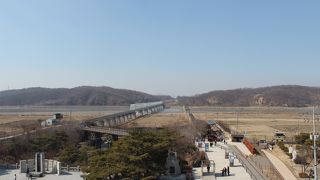 板門店ツアーの休憩スポット