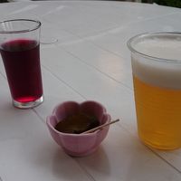 ウェルカムドリンクにビール一杯無料が付いてます。