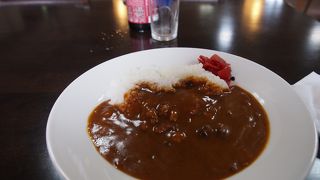 湯上りにビール、そしてカレー