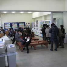 ぷらっと築地には、休憩室も準備されていて、自由に利用できます