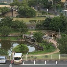 ミップルから庭園全景