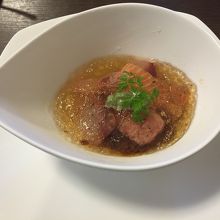 だいだいのジュレ カルパッチョ 心太