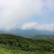 天気に恵まれ絶景が！