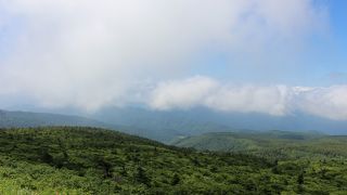天気に恵まれ絶景が！
