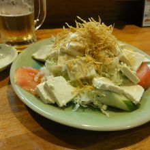 島トーフサラダ￥680-