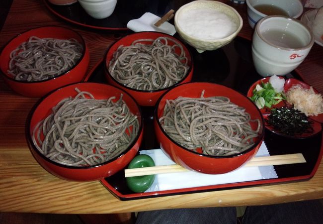 限定蕎麦は早めになくなります