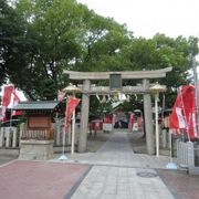 真田の軍旗が奉納されている神社。