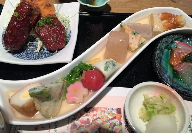 豊橋名物ちくわを筆頭に三河の食を気軽に楽しめる