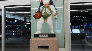 金沢駅構内にある郵便ポスト