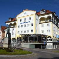 フュッセン駅近くのランドマーク的なホテル