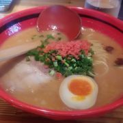 人気のえびラーメン