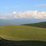 富士見台ですが、蓼科山の眺めがすばらしいです。