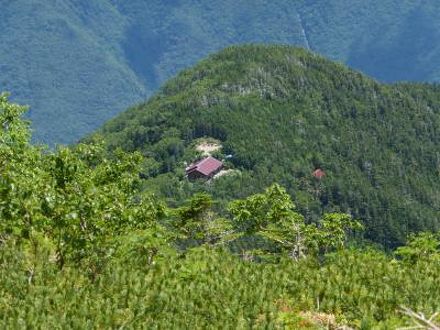 赤石小屋 写真