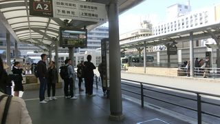 京都駅から市役所前と八坂神社前まで乗りました