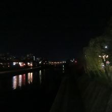 四条大橋からの鴨川