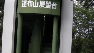 田園風景を一望