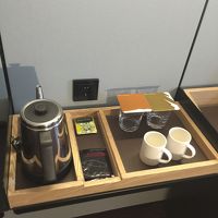 サービスのお茶やコーヒー