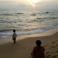 天気が良ければ海に沈むサンセットが楽しめます