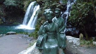 初景滝までは舗装路