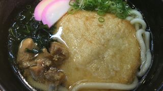 小倉駅の中にある立ち食いうどん