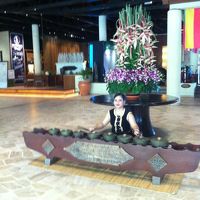 マレーシアの民族楽器でお出迎え