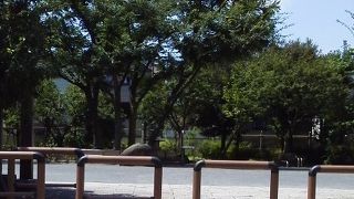 ぱっと見は普通の公園でした