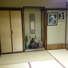 夏目漱石の写真がありました