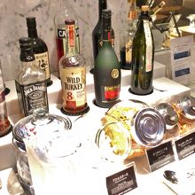 お酒もたくさんあります