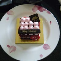 記念にいただいたケーキ