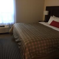 奥にあるベッドルーム