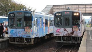 ラッピング列車はありますが