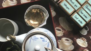 静かで心地よいカフェ