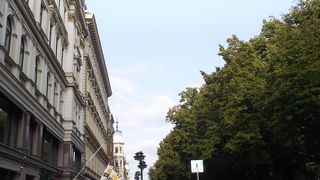 ヘルシンキの中心街