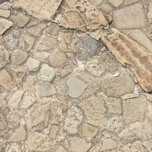 グラバー邸前の石畳 ハート形