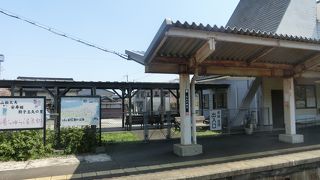 由良川、由良川橋梁がある由良駅です