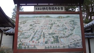 広い敷地内にいくつものお寺が
