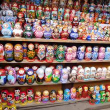 たくさんのマトリョーシカ♪