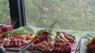 六甲山でジンギスカン