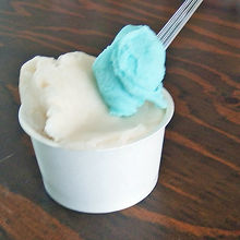 ピーチソルベ（＋四万ブルージェラート）