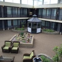 建物内に、中庭みたいなのがあります