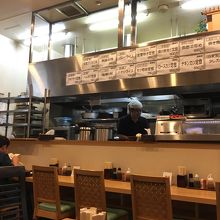 店内の様子