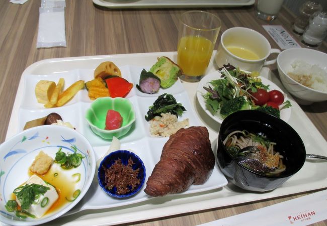 京都らしい朝食ビュッフェ