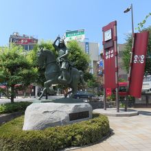 真田幸村公騎馬像 