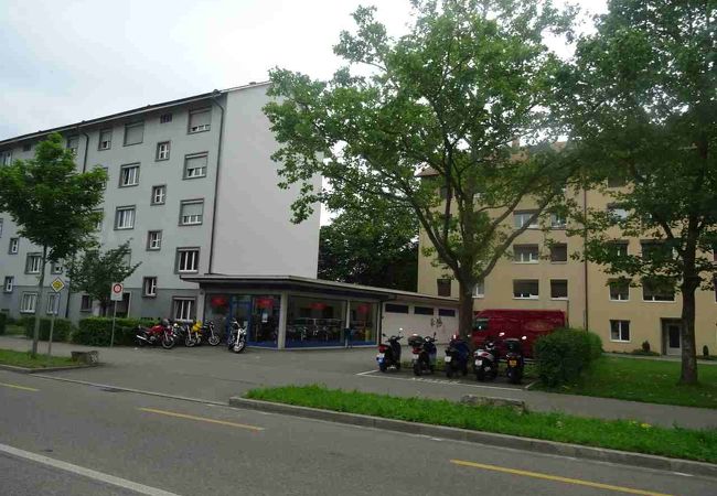 普通の道を通って