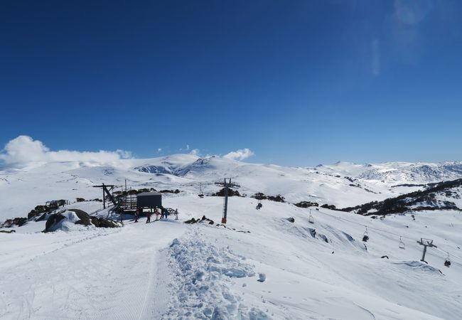 オーストラリアのスキー場で最も景色が良いかも！