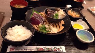 鰹塩たたきとタレたたき